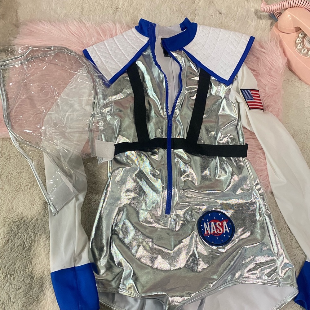 Size small yandy space girl nasa bodysuit
